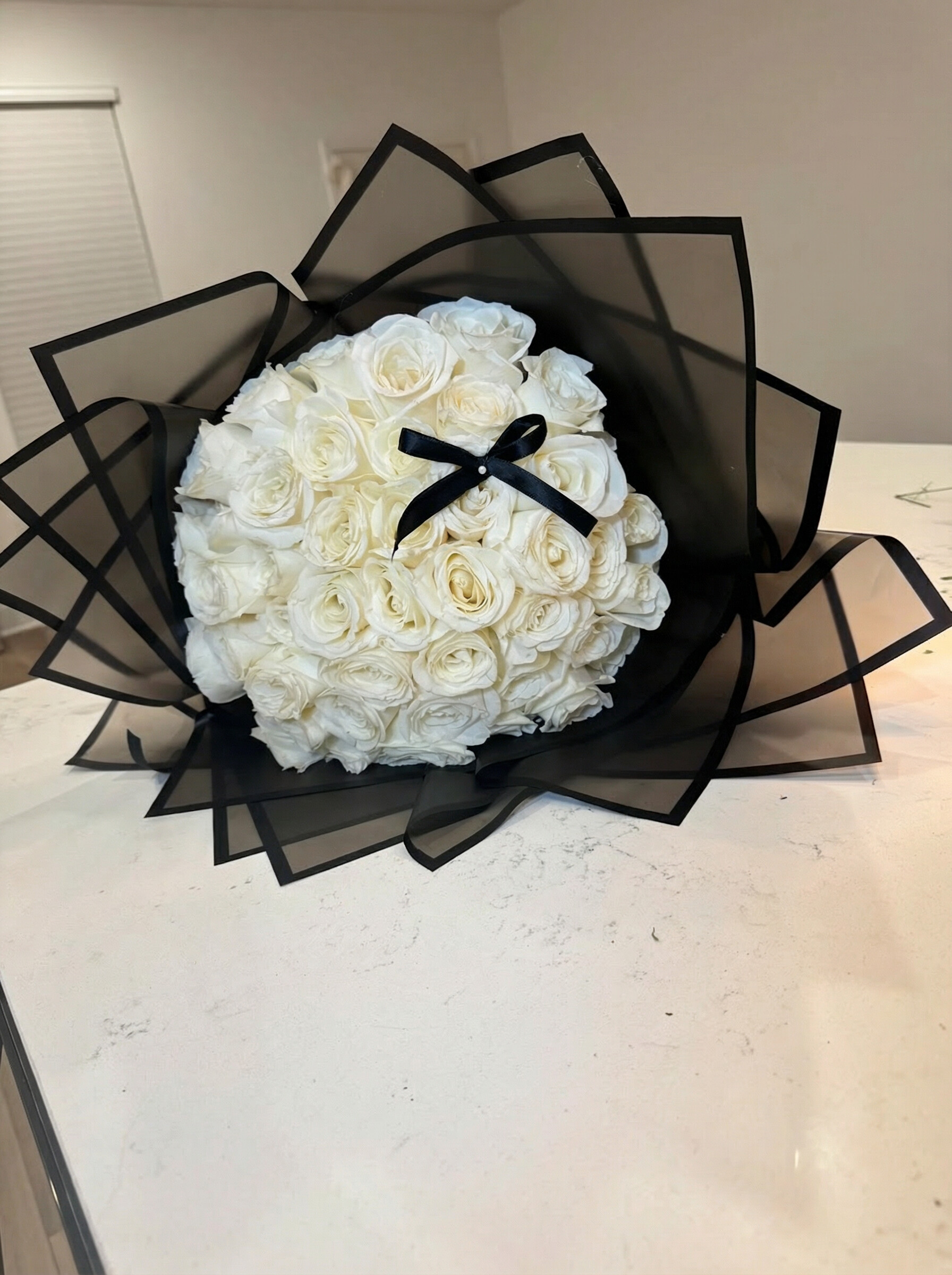 Luxury White Rose Bouquet